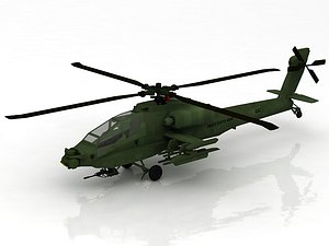 AH-64 Apache 3D model