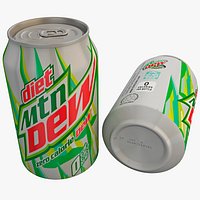 Diet Mountain Dew Can