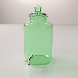 3ds glass drink dispenser