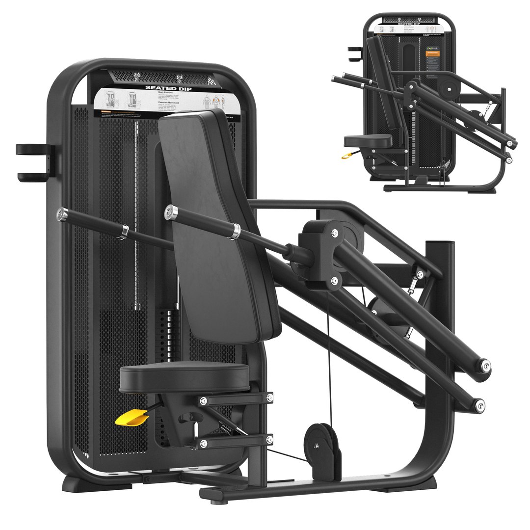 E-7026 Seated Dip Model - TurboSquid 1967359