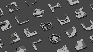 Sci-Fi Greebles Collection I