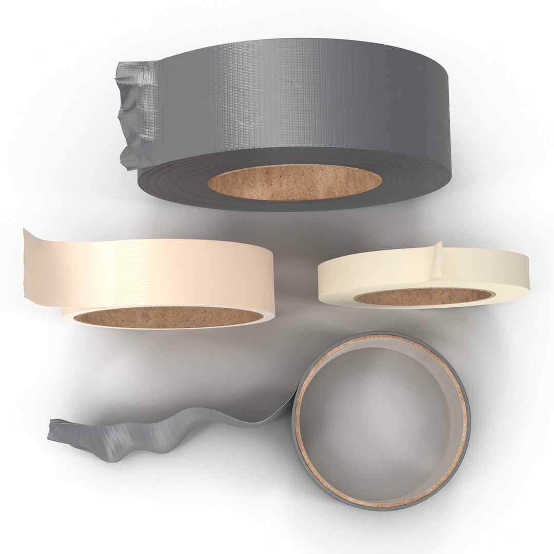 3d model duct tapes 2 https://p.turbosquid.com/ts-thumb/7A/BfEVdU/0nRF5k0g/ducttapescollection3dmodels10/jpg/1446198012/1920x1080/fit_q87/29c8157f4f1ecfb59c313c917877e1b8d826117d/ducttapescollection3dmodels10.jpg