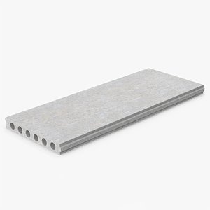 3D Concrete Slab model
