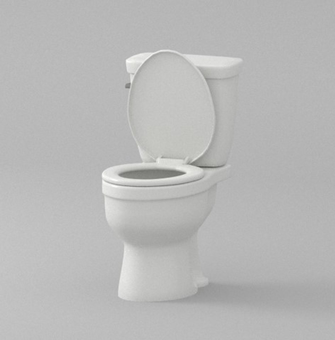 3D Toilet - TurboSquid 1207194