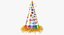 Sombrero de fiesta feliz cumpleaños