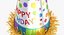 Sombrero de fiesta feliz cumpleaños
