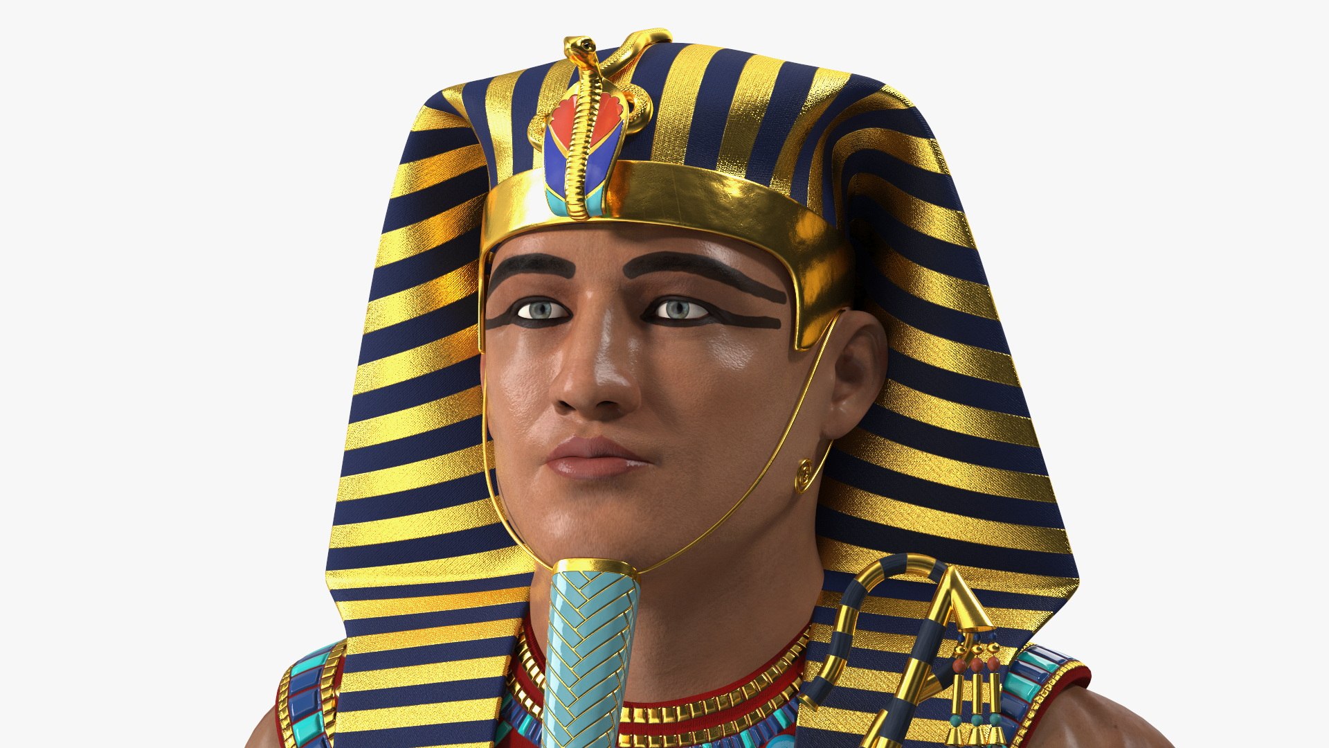 Egypt Pharaoh Standing model - TurboSquid 2083588