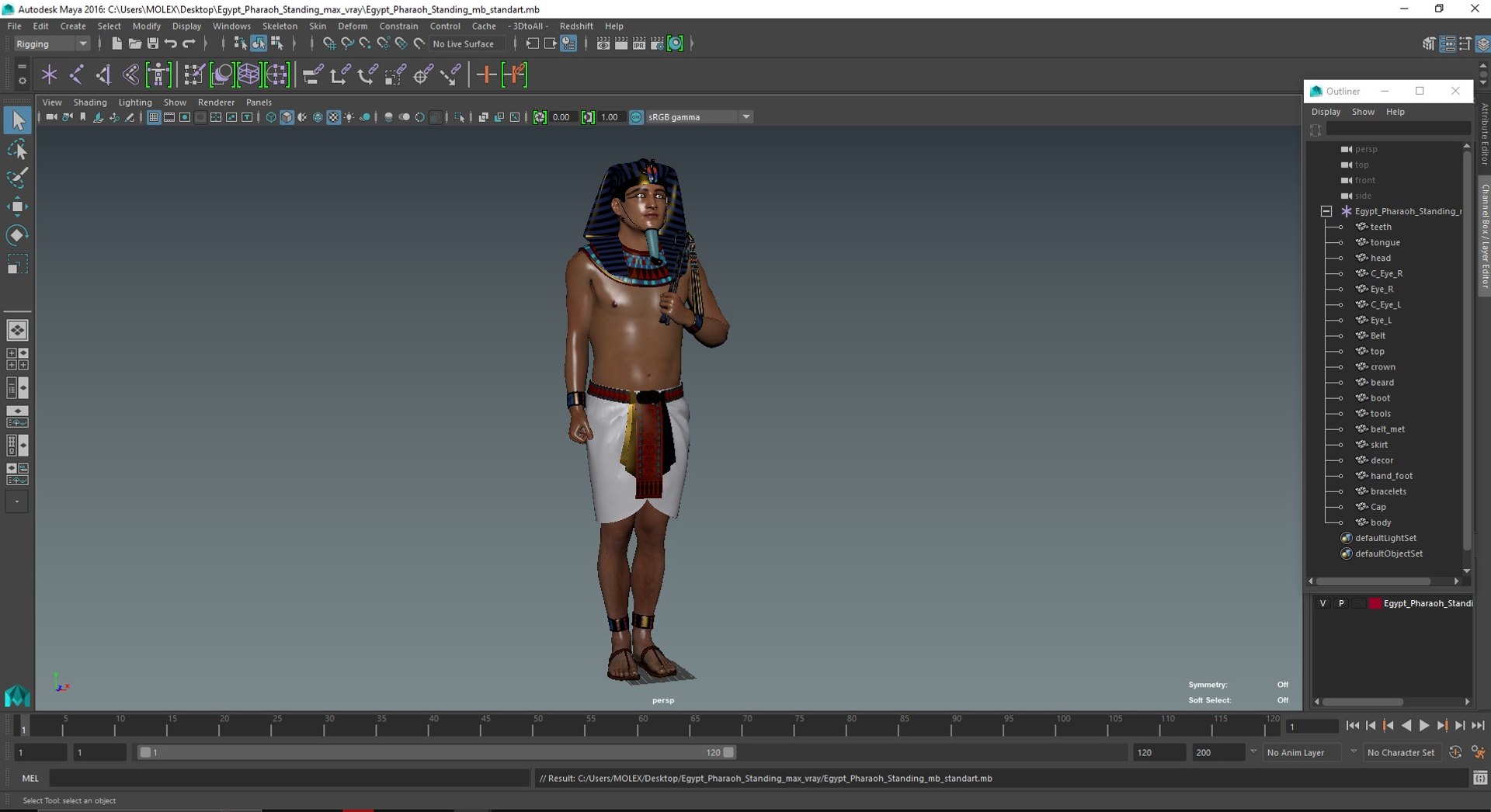 Egypt Pharaoh Standing model https://p.turbosquid.com/ts-thumb/7A/MU3KQW/Vm/egyptpharaohstandingc4dmodel037/jpg/1686803358/1920x1080/fit_q87/f19b198b046231b7afbd527e34c2208a23b9c806/egyptpharaohstandingc4dmodel037.jpg