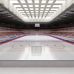 3d ice hockey hall