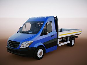 v6 Flatbed VAN with driver