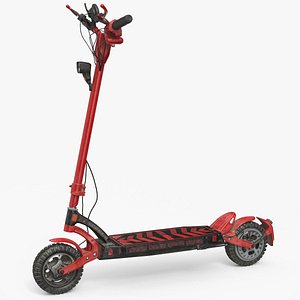 E-Scooter Offroad Red Dirty - PBR
