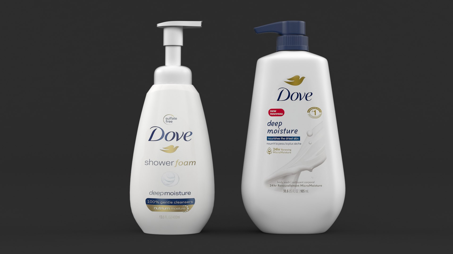 3D Dove Body Wash - TurboSquid 2150341