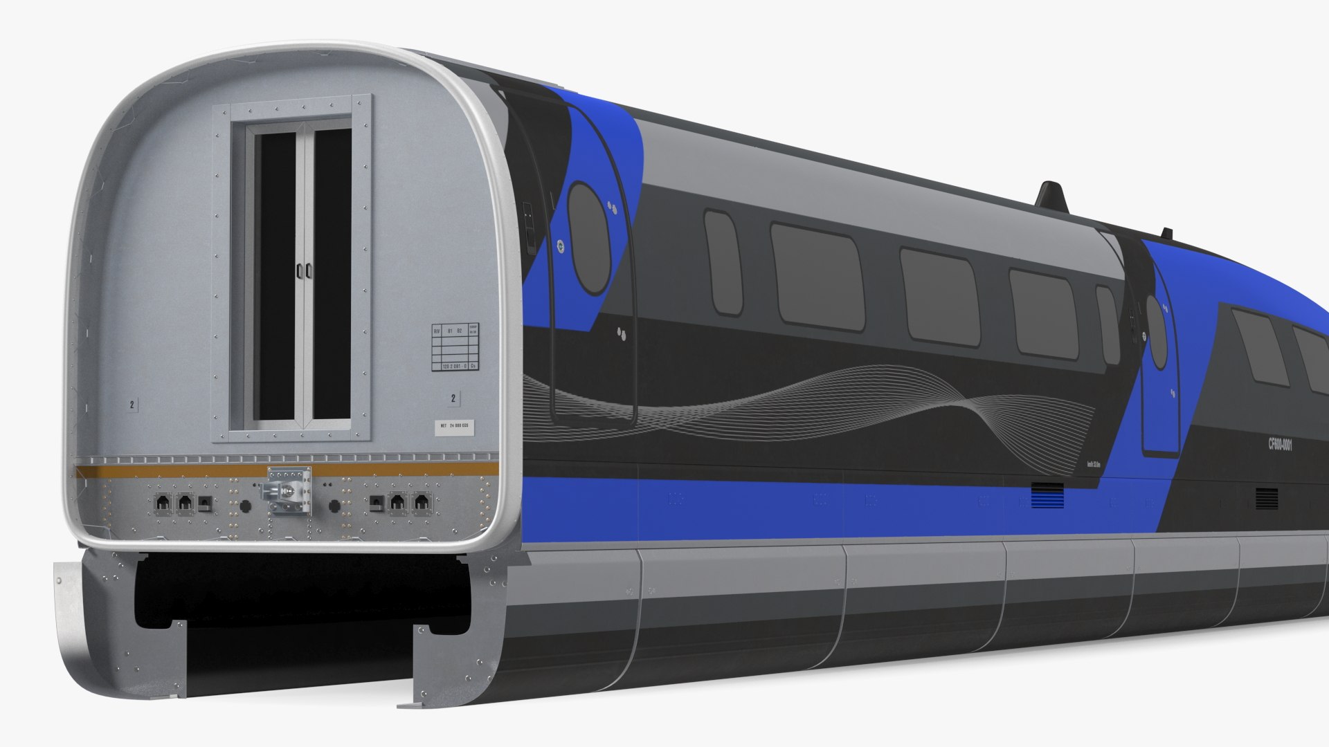 3D Levitation Train TurboSquid 2080791