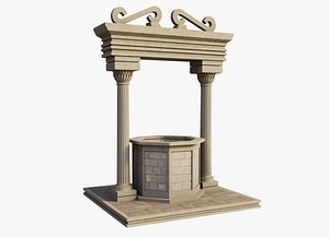 3D Ancient Roman Well