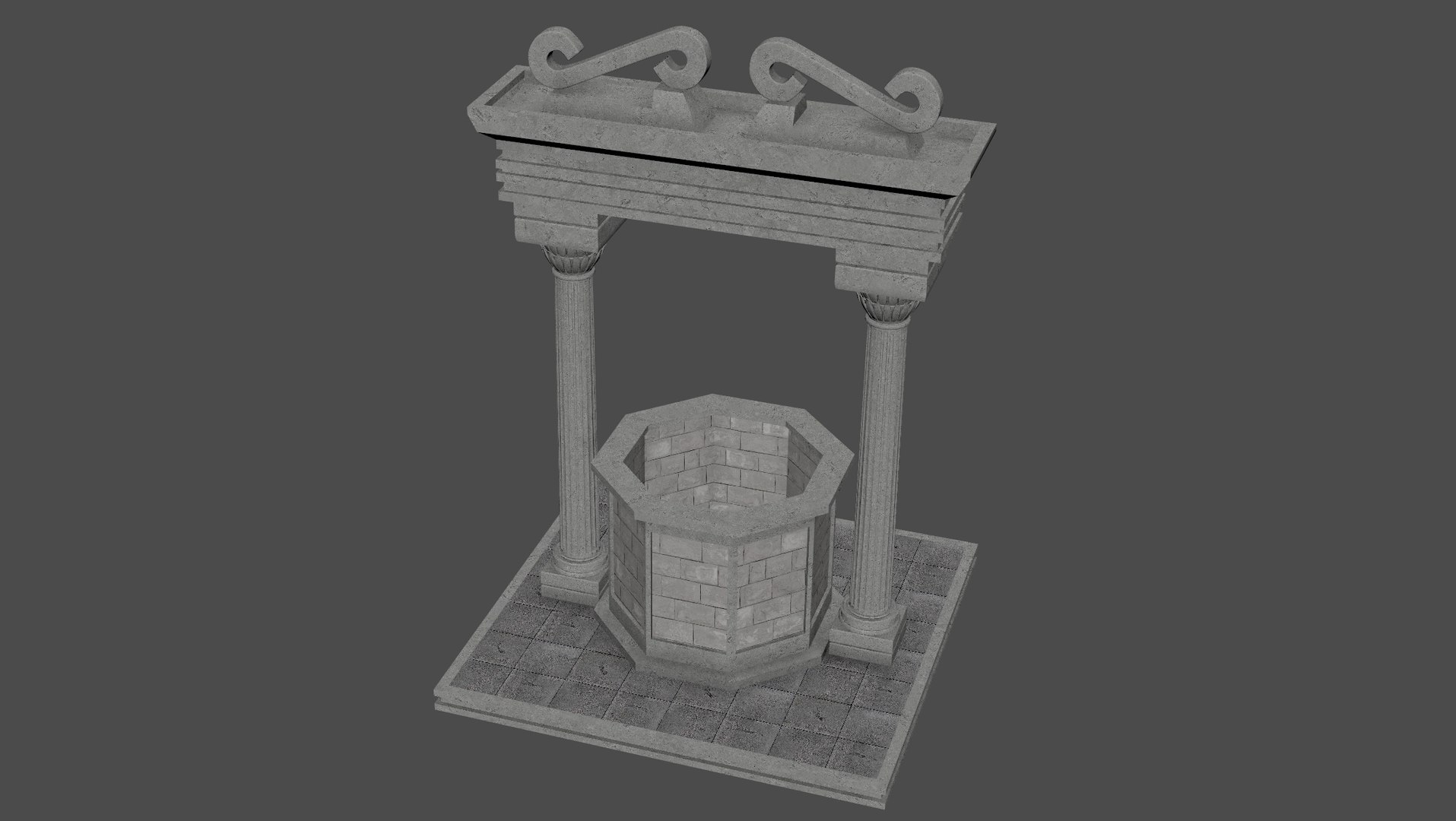 3D Ancient Roman Well https://p.turbosquid.com/ts-thumb/7A/Yd32hE/T1/fount8/jpg/1762862731/1920x1080/fit_q87/e60fb05a819c2de8ff00e73987ffeb1e1d77884b/fount8.jpg