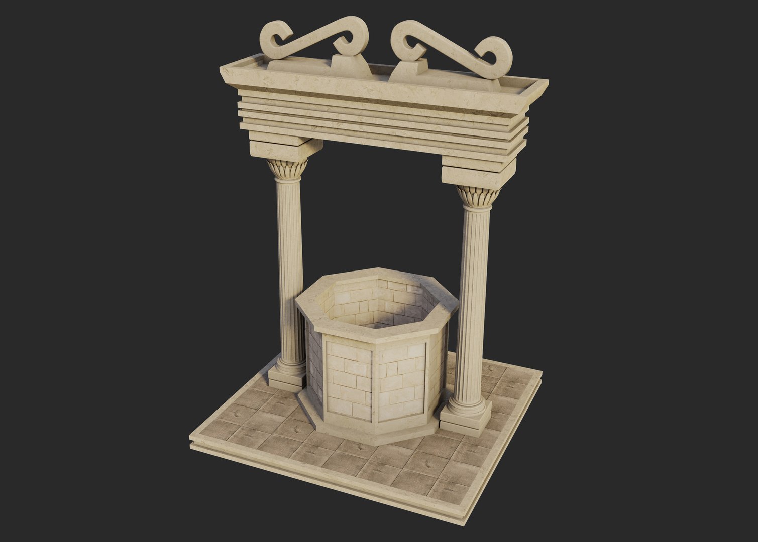 3D Ancient Roman Well https://p.turbosquid.com/ts-thumb/7A/Yd32hE/VO/fount4/jpg/1762862729/1920x1080/fit_q87/3a835f867957621f3f6d6d0b6c2bf7382f856eaa/fount4.jpg