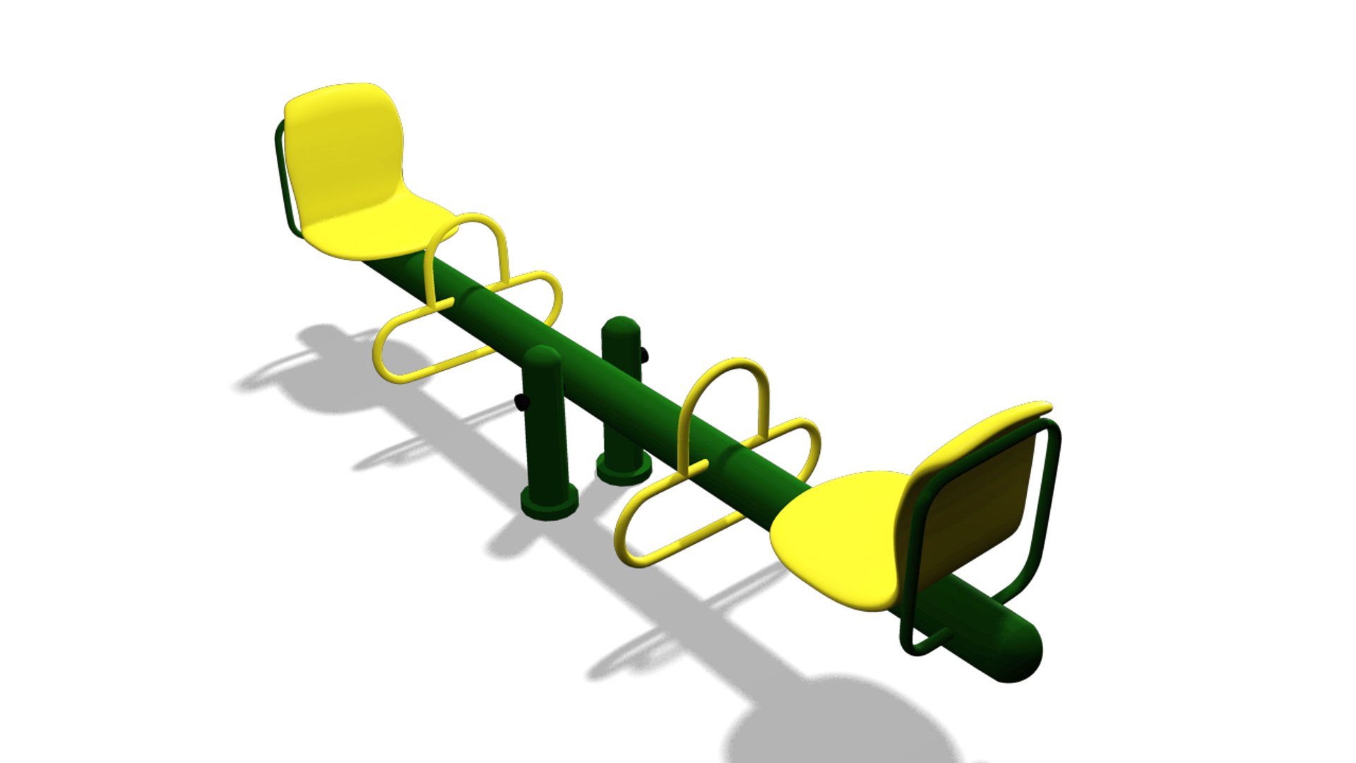 seesaw 3d model