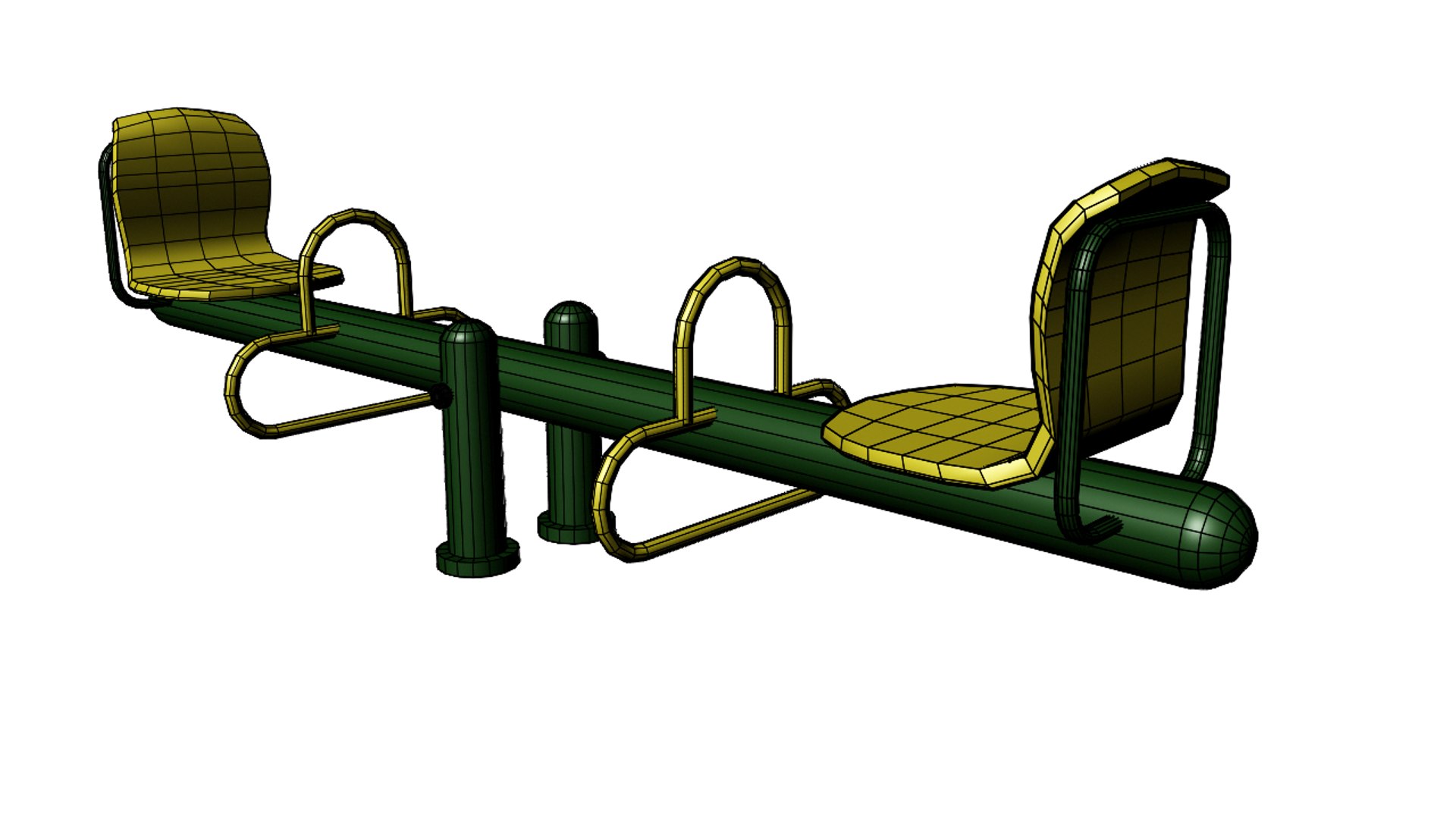 seesaw 3d model