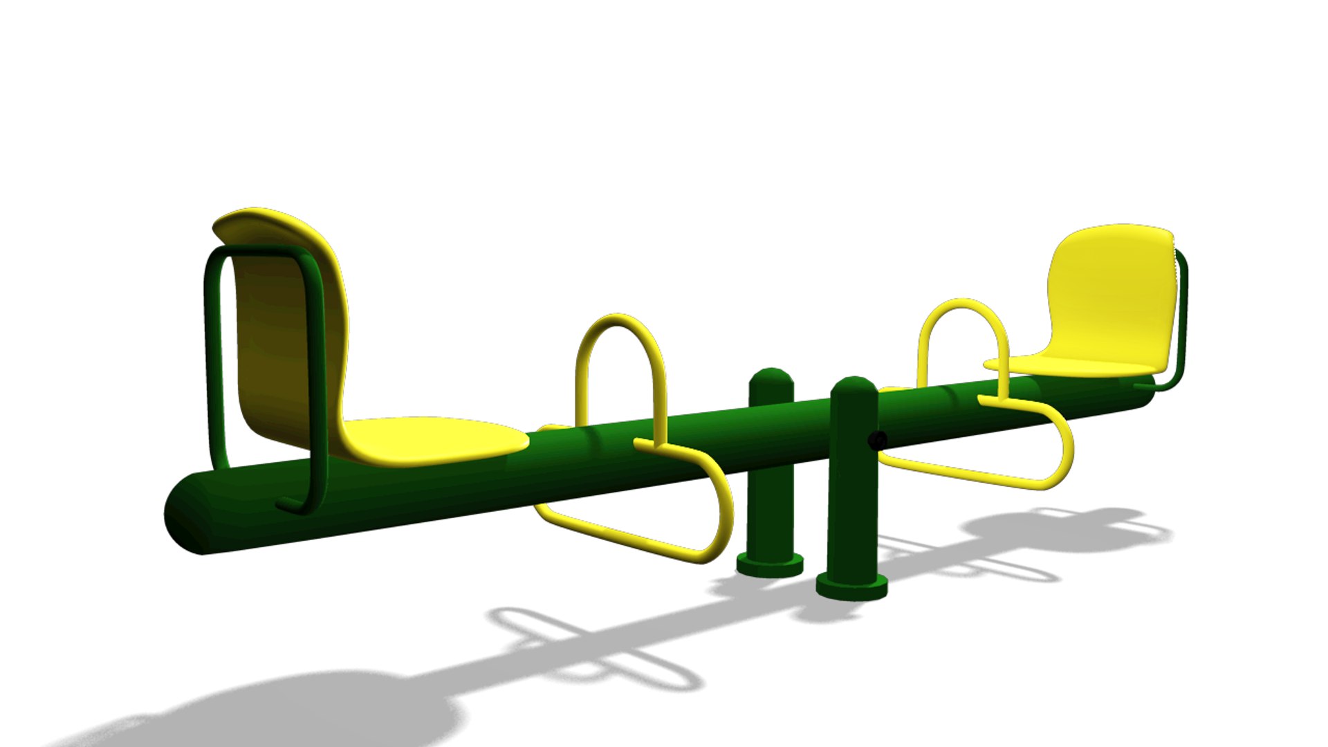 seesaw 3d model