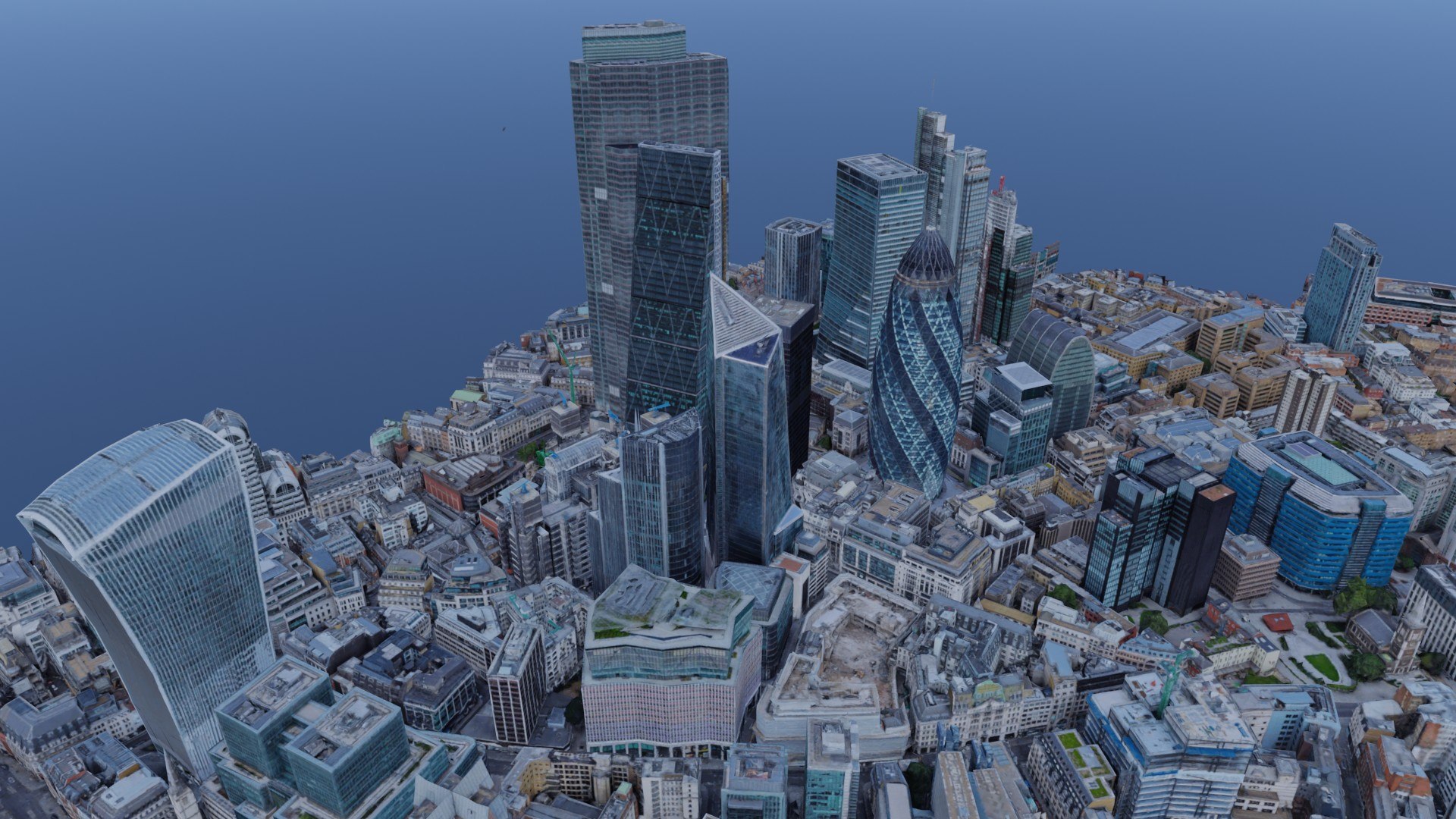 UK - London City photogrammetry 3D model - TurboSquid 1847802