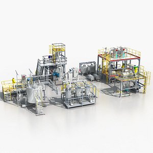 Industrial Equipment 3 3D