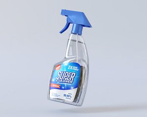 Spray Cleaner Packaging