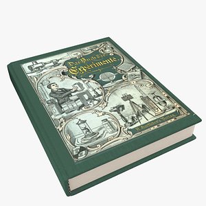 Old Book Rigged and Animated