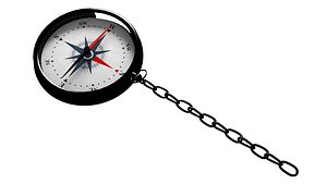 3D model compass