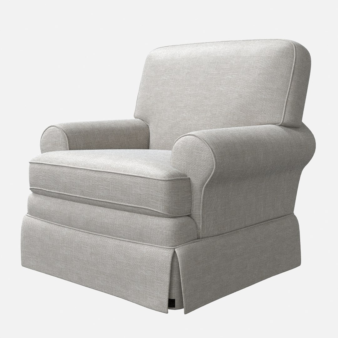 Quinn Swivel Glider 3D Model TurboSquid 1579847