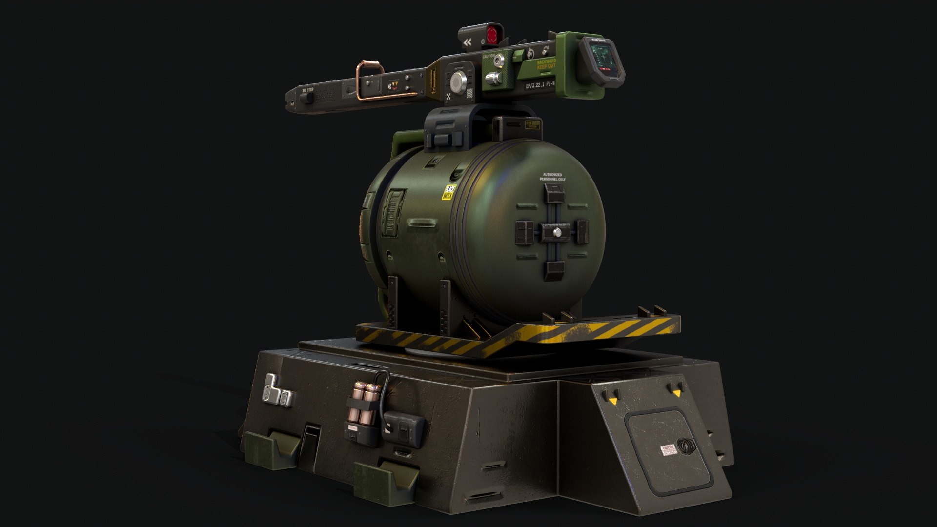 3D model Sentry Turret https://p.turbosquid.com/ts-thumb/7A/n2GTbN/dU/1008/jpg/1671257554/1920x1080/fit_q87/a55b2a4dee990432b38cfa27d02d7b4cc981ef9e/1008.jpg