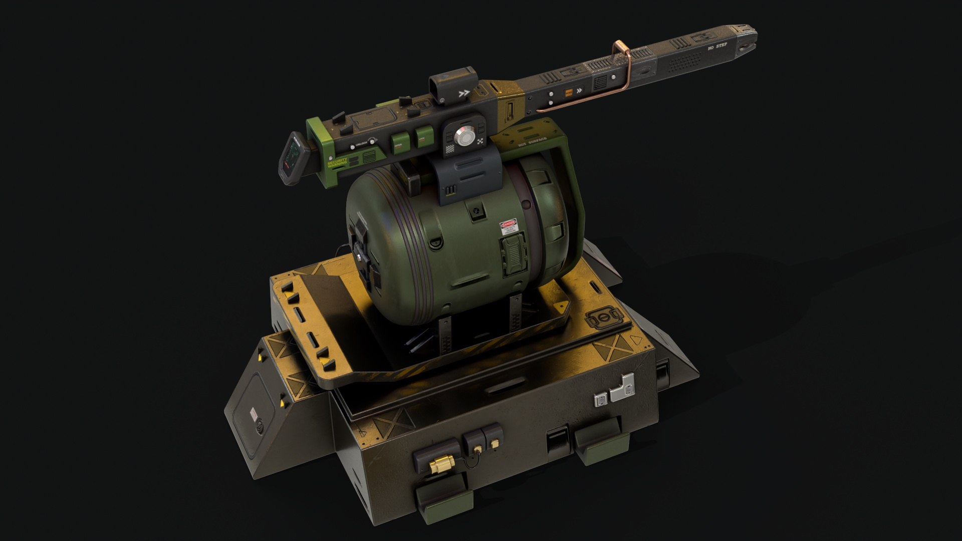 3D model Sentry Turret https://p.turbosquid.com/ts-thumb/7A/n2GTbN/qe/1004/jpg/1671257550/1920x1080/fit_q87/5e42a9bc1acd3e9c3c807aaf75de3c07357f84c9/1004.jpg