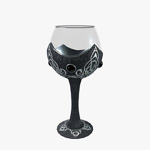 Medieval House hold Glass 05 3D model
