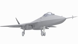 Pak Fa T50 Russian Stealth fighter Game Model 18K