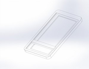 Baseball Card Holder 3D model
