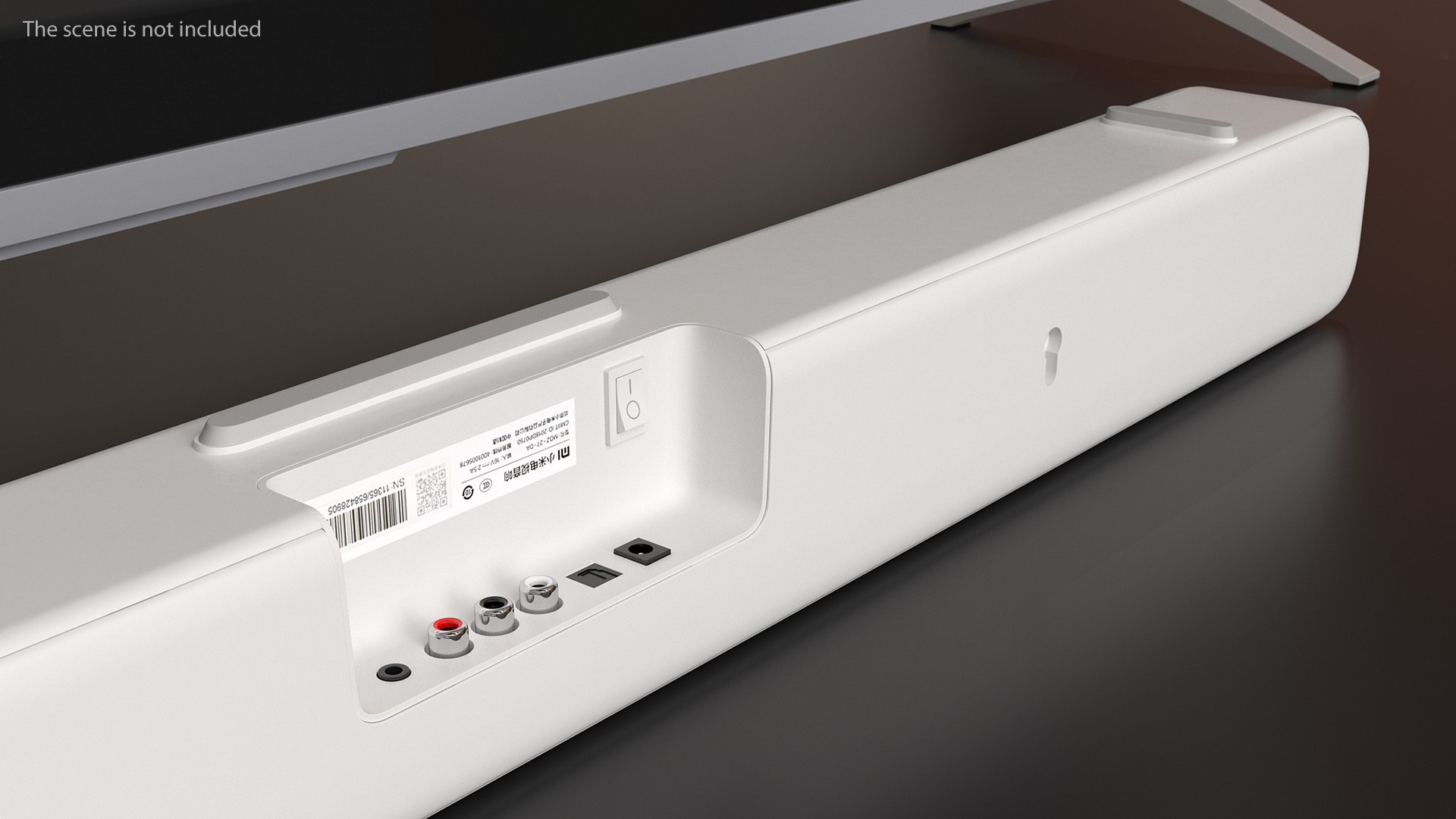 3D Soundbar Xiaomi MDZ27DA White - TurboSquid 2146860