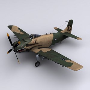A-1H Skyraider 56th SOW, Da Nang