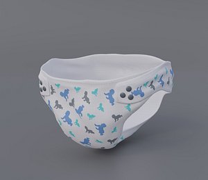 3D Baby Diaper