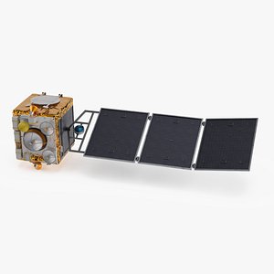 INSAT Communication Satellite Folded model