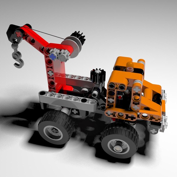 modèle 3D de Grue mobile LEGO TECHNIC - TurboSquid 721161