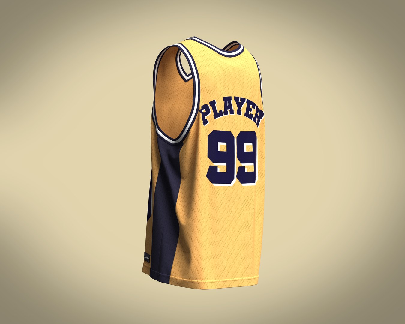 3D Mens Basketball Jersey Model - TurboSquid 2115796
