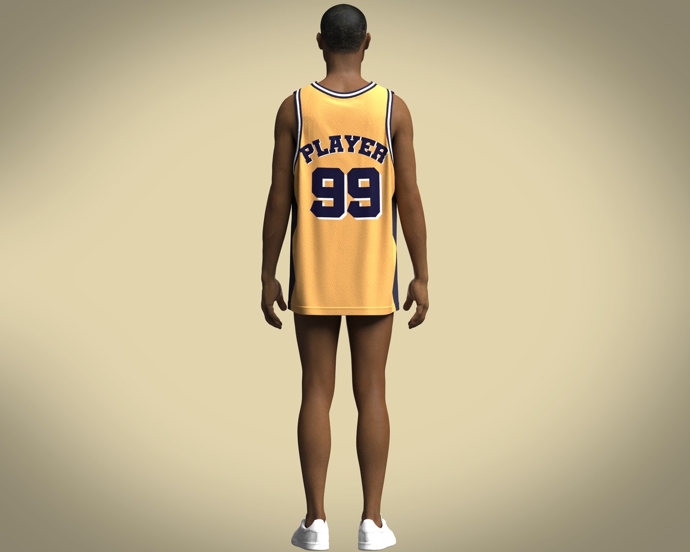 3D Mens Basketball Jersey Model - TurboSquid 2115796