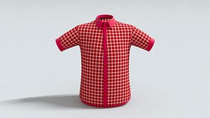 3D laos Male Shirt model