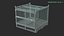 3D Collapsible Mesh Metal Pallet Cage