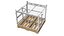 3D Collapsible Mesh Metal Pallet Cage
