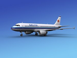 3d 3ds airline airbus
