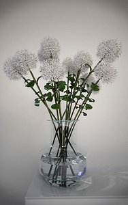 3ds max flowers vase
