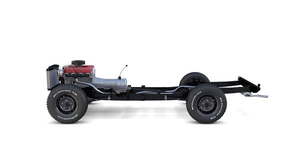 Rover range interior chassis 3D model - TurboSquid 1501178