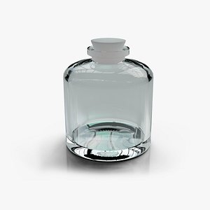3D model medical flask 2