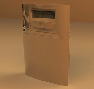 3d model widget clock