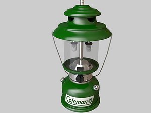 3d model lanterns light equipped